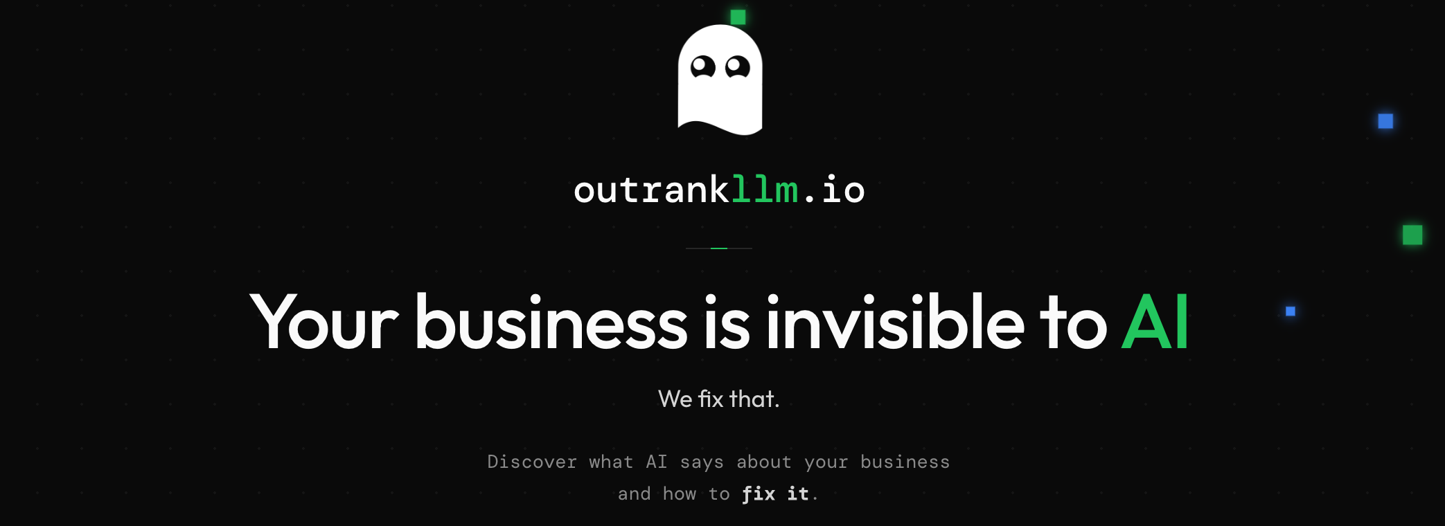 Why we are launching outrankllm.io